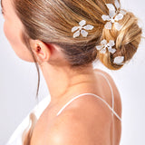 DREAMY FLOWER HAIR PIN SET