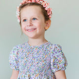 FLORAL PINK HEADBAND