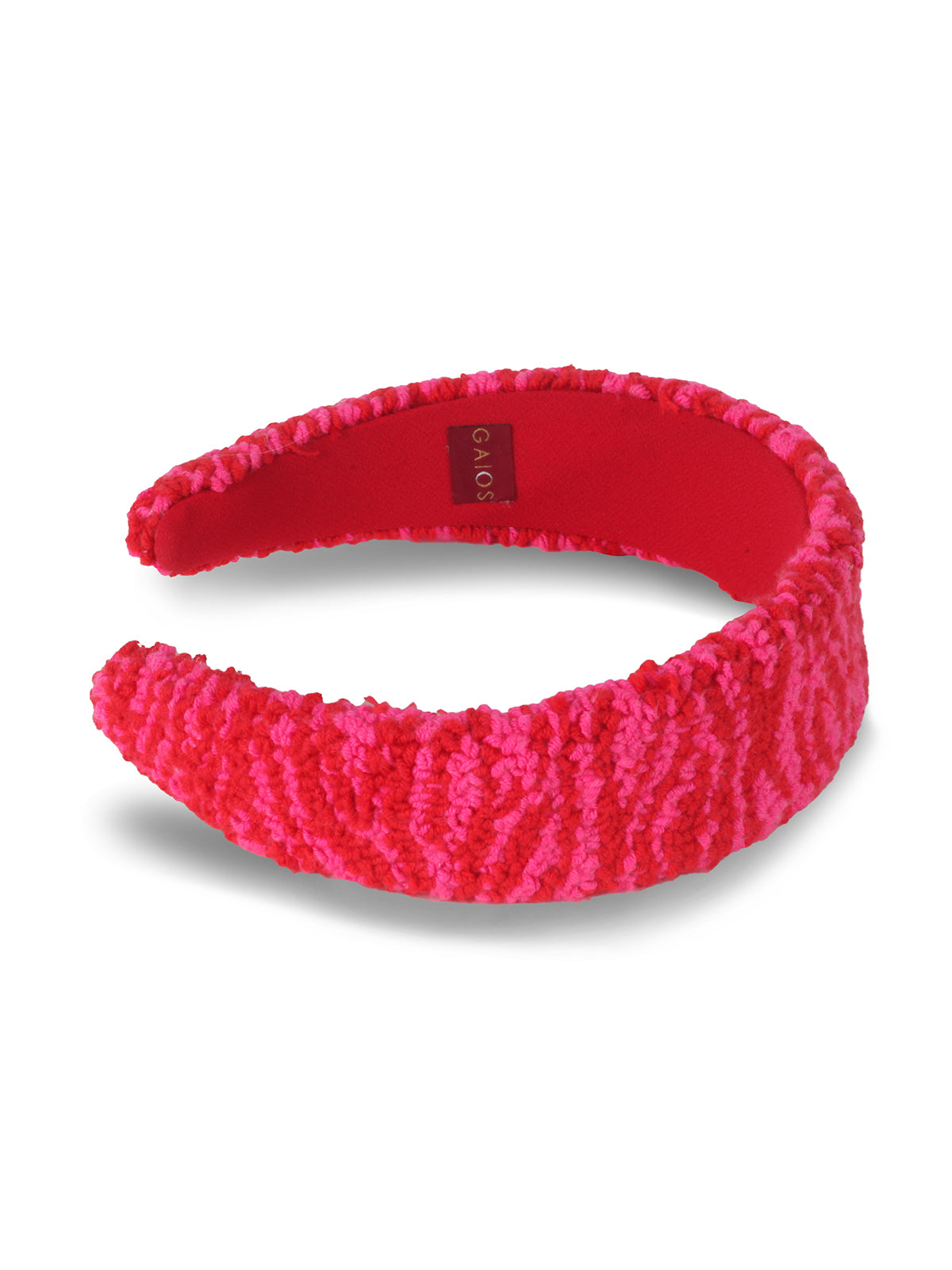 Pink & Red Zebra Punch Headband